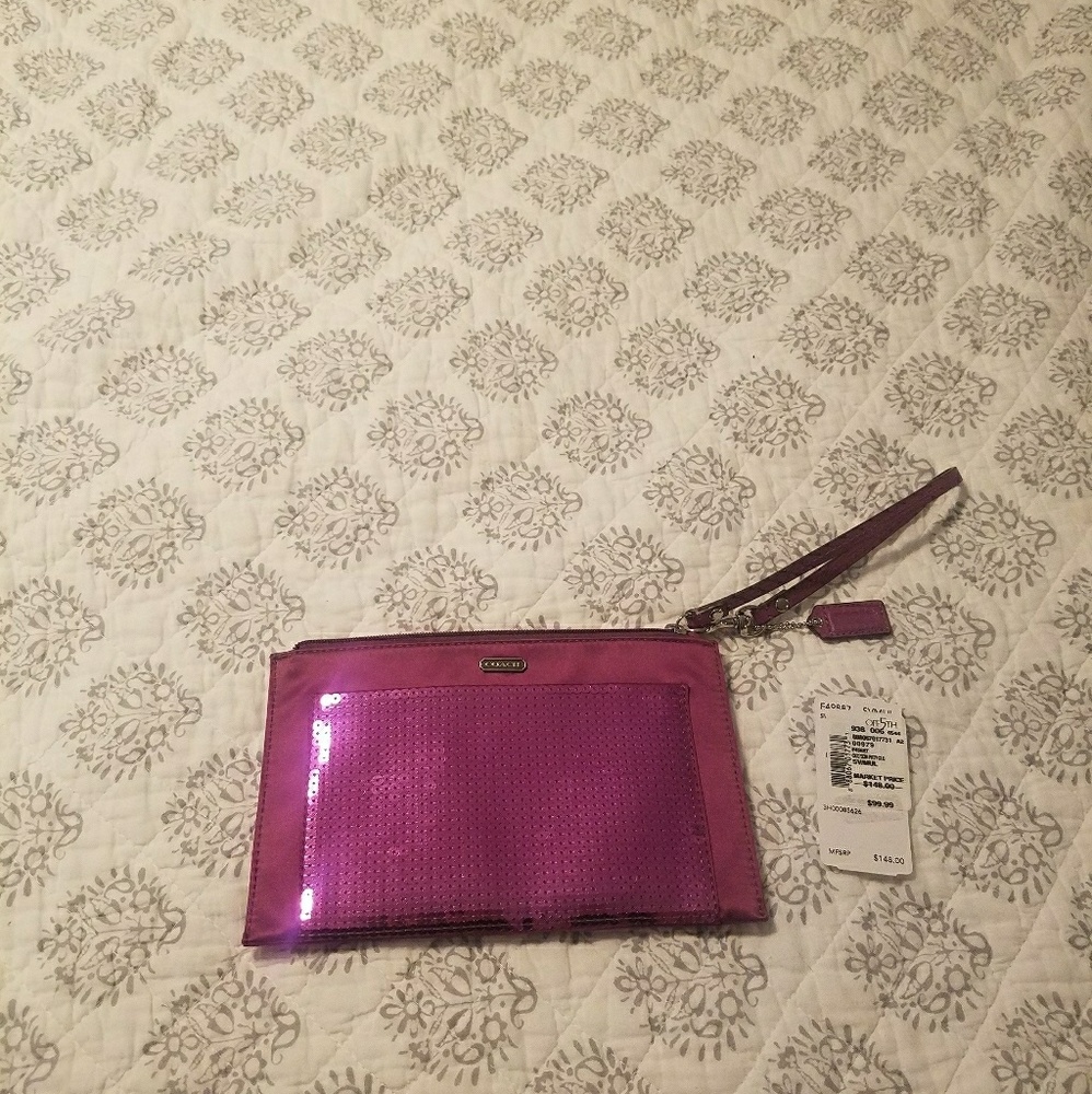 Coach wristlet